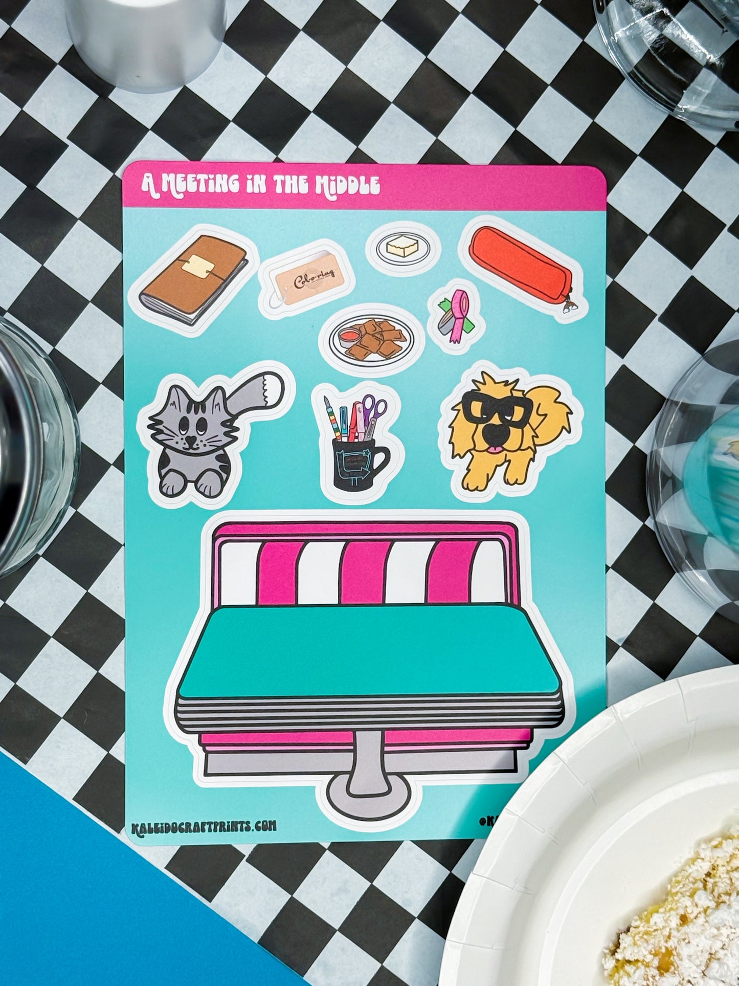 Sticker Sheet- A Meeting in the Middle