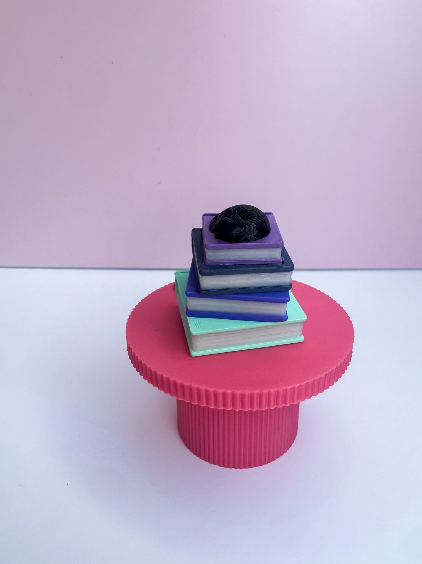 Magic Book Stack Clicker Keychain