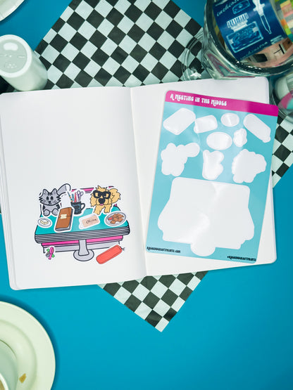 Sticker Sheet- A Meeting in the Middle