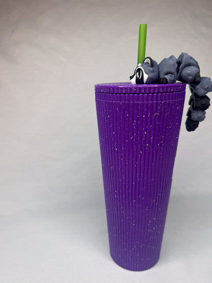 Raccoon Straw Topper