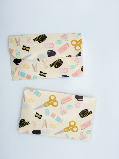 Ephemera Envelope- Tiny Desk Supplies Edition