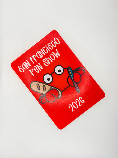 Pencil Board SF Pen Show Exclusive Crab