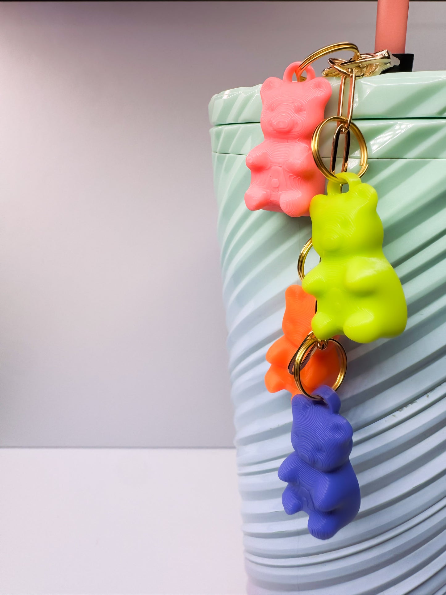 Gummy Bear- Charm/ Zipper Pull