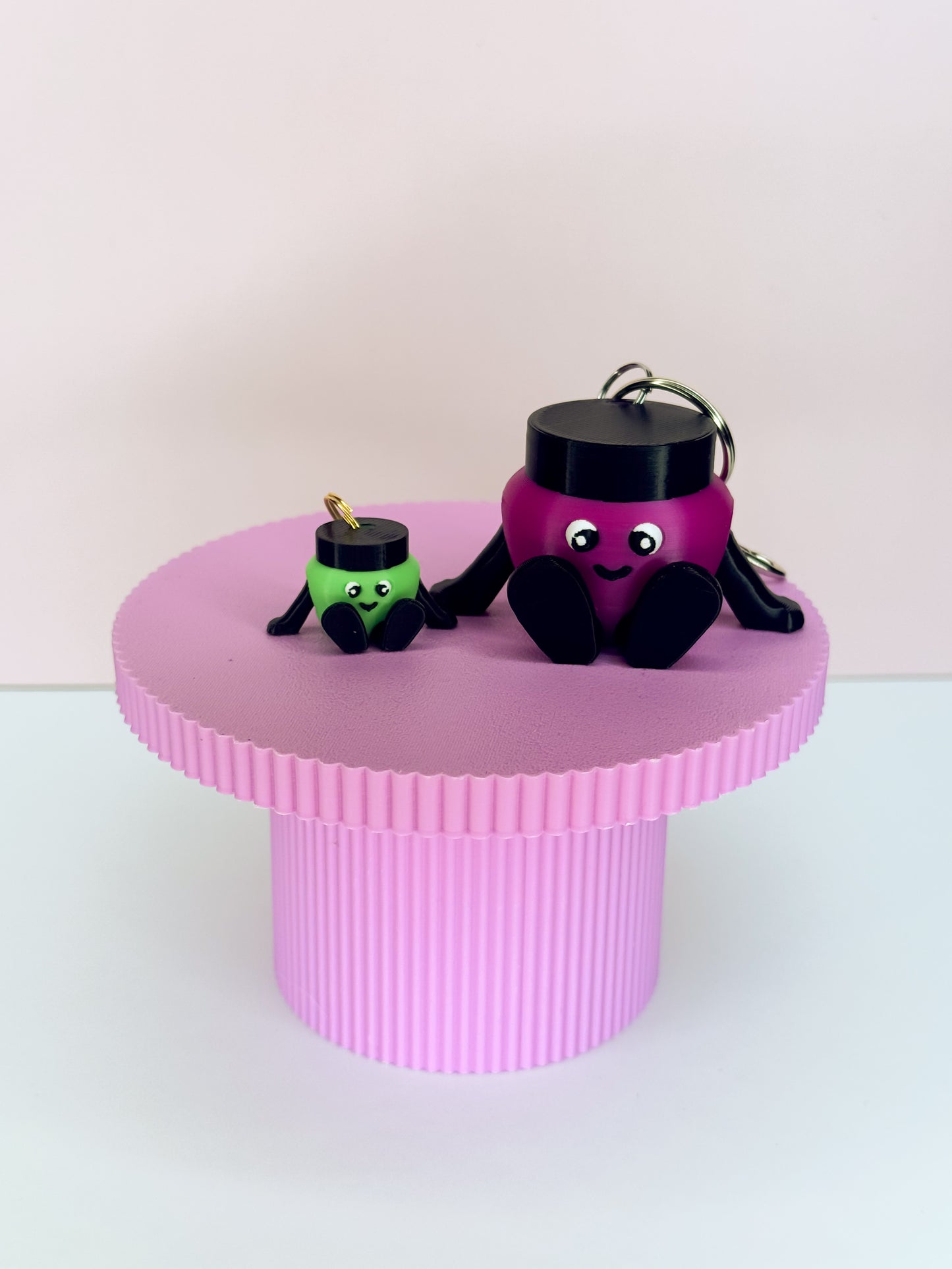 Ink Bottle Charm/Zipper Pull- "Blot"