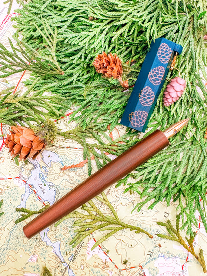 PREORDER: Pine Cone Nib Holder- Shipping Begins October 20th
