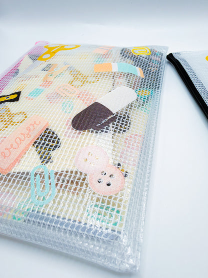 Ephemera Pouch- Tiny Desk Supplies Edition