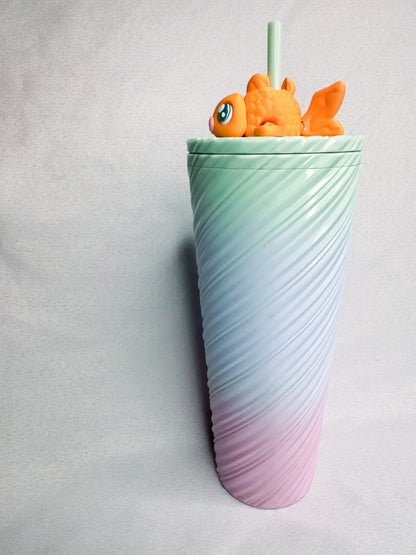 Goldfish Straw Topper