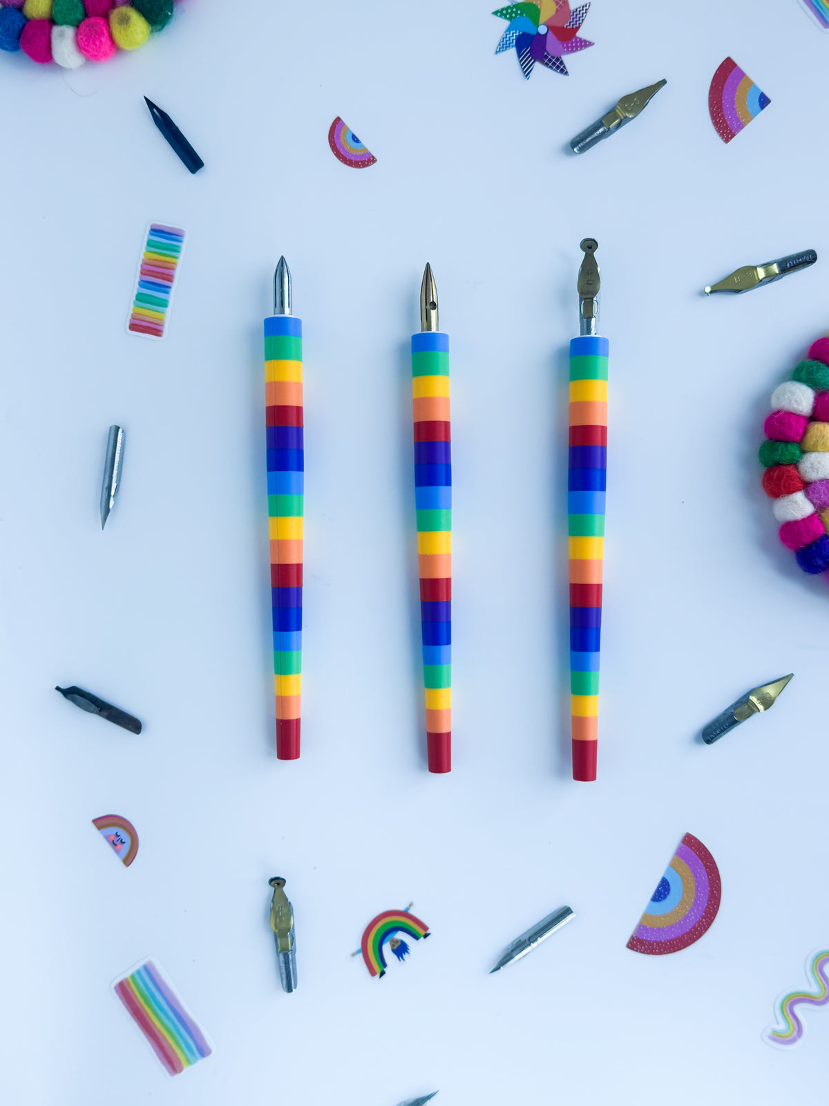 Rainbow Nib Holder- Special Edition