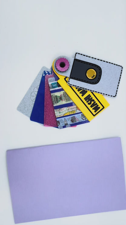 Washi Wallet: Portable Washi Tape Holder & Organizer