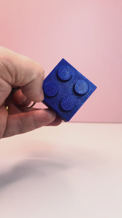 Building Block Multi-Clicker Keychain