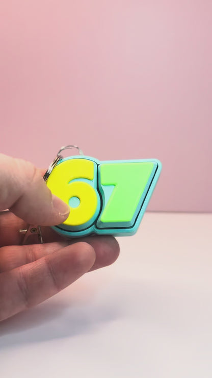 67 Multi-Clicker Keychain